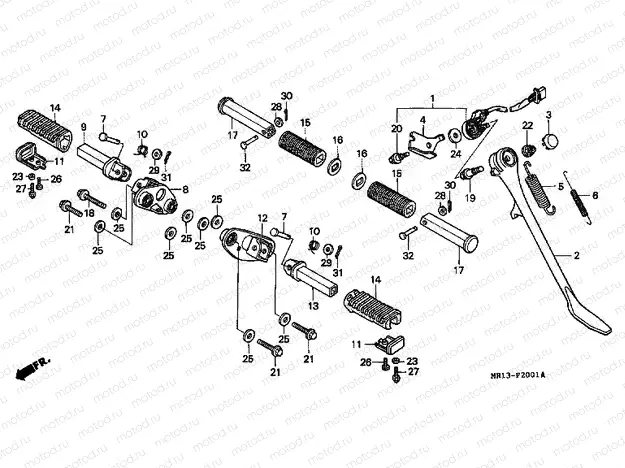 F-20-1 FOOTREST (2)