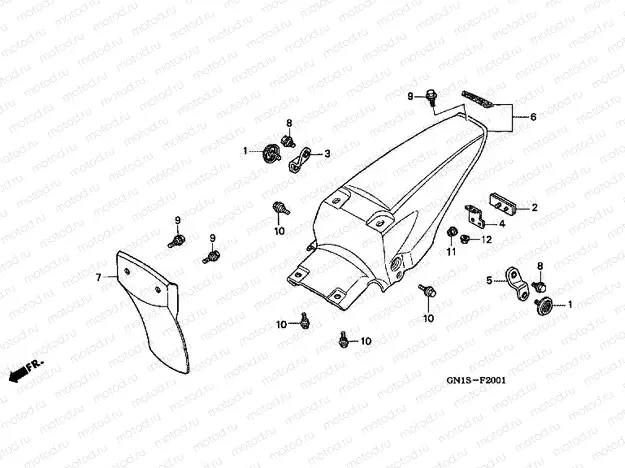 F-20-1 REAR FENDER (2)