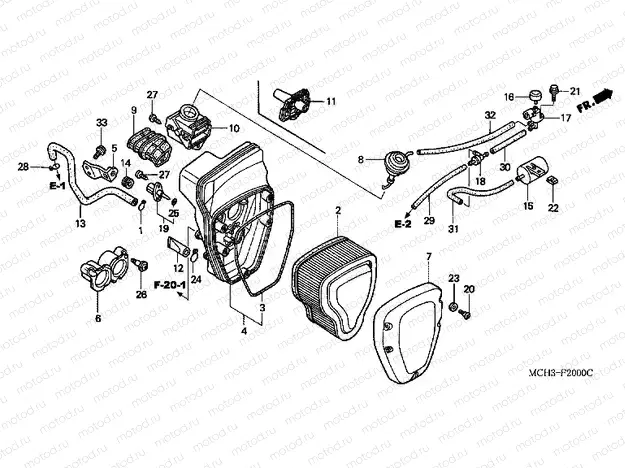 F-20 AIR FILTER