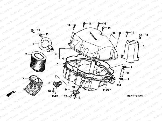 F-20 AIR FILTER