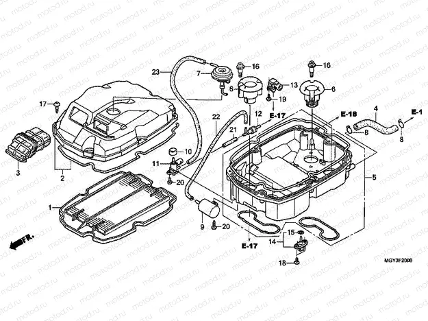 F-20 AIR FILTER