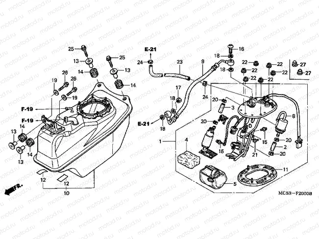 F-20 FUEL PUMP