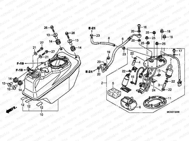 F-20 FUEL PUMP