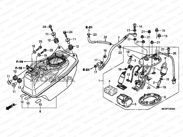 F-20 FUEL PUMP
