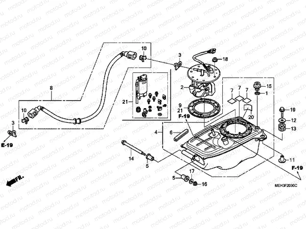 F-20 FUEL PUMP