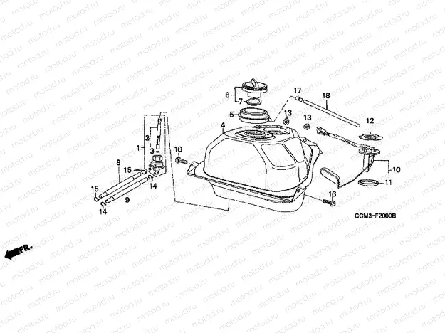 F-20 FUEL TANK