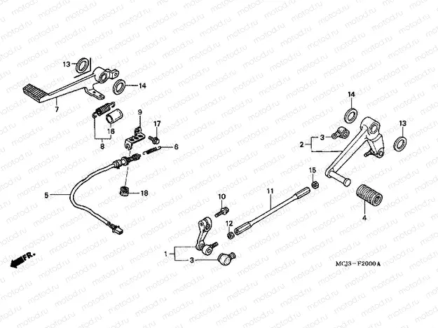 F-20 PEDAL