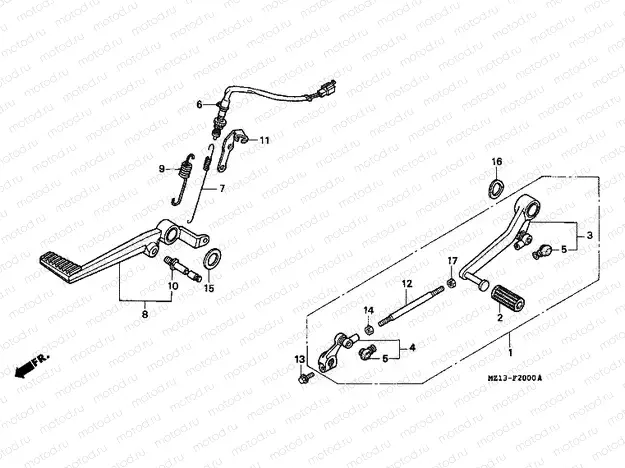 F-20 PEDAL