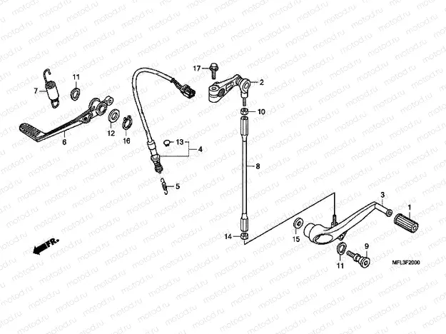 F-20 PEDAL