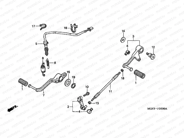 F-20 PEDAL
