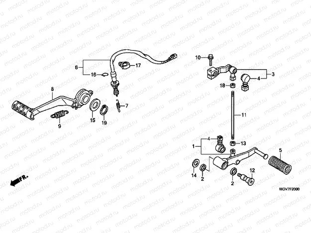 F-20 PEDAL