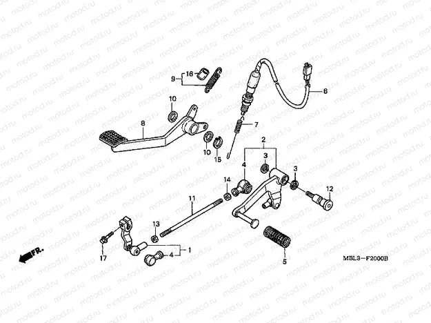F-20 PEDAL