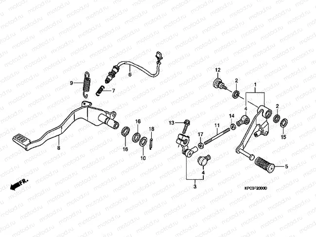 F-20 PEDAL