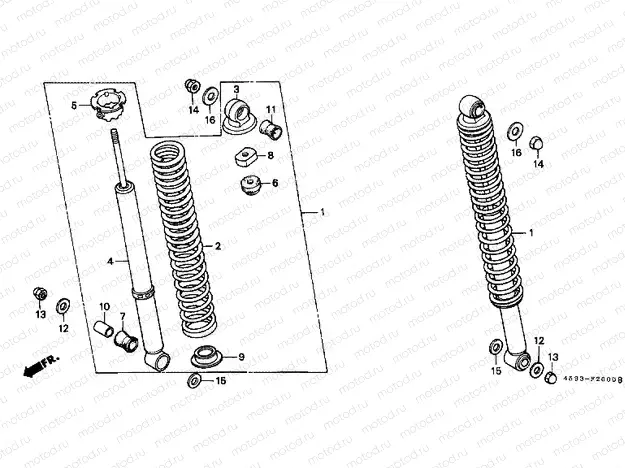 F-20 REAR SHOCK ABSORBER (1)