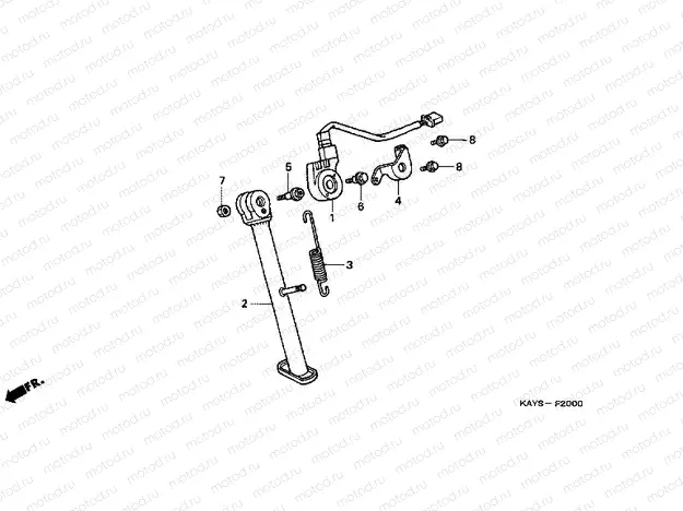 F-20 SIDE SHELF