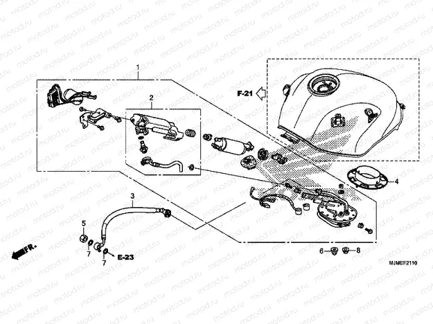 F-21-10 FUEL PUMP