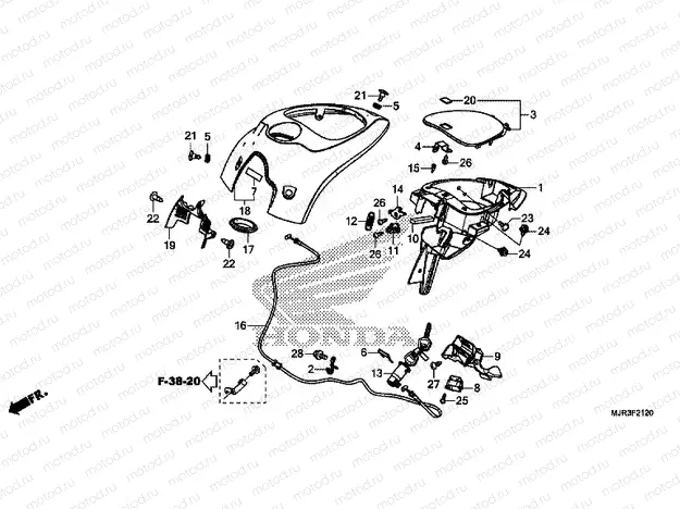 F-21-20 UPPER COVER