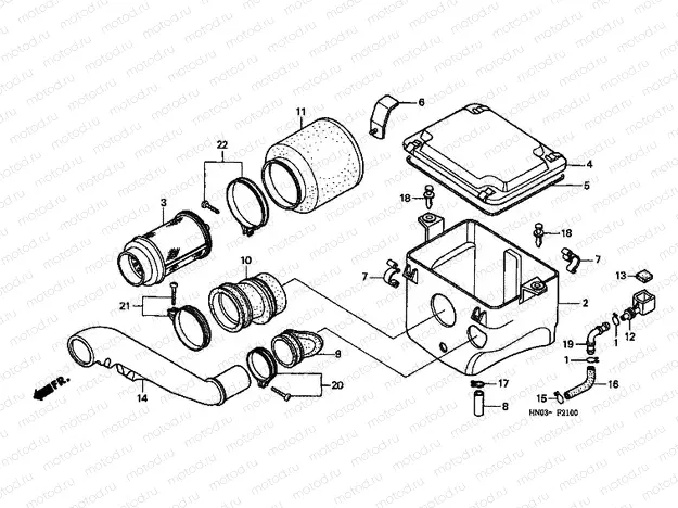 F-21 AIR FILTER