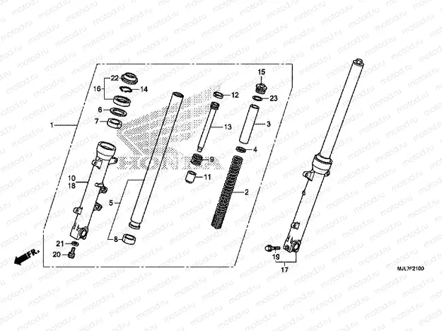 F-21 FRONT FORK
