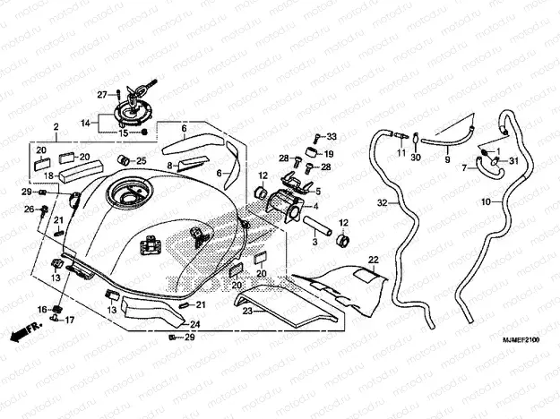 F-21 FUEL TANK