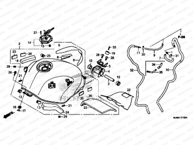 F-21 FUEL TANK