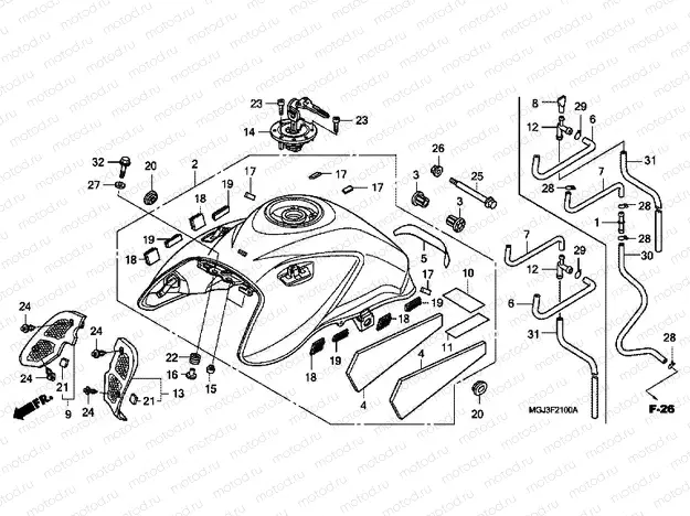 F-21 FUEL TANK