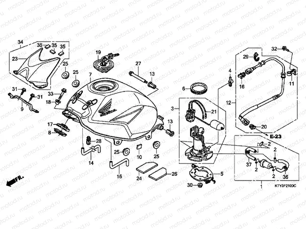 F-21 FUEL TANK
