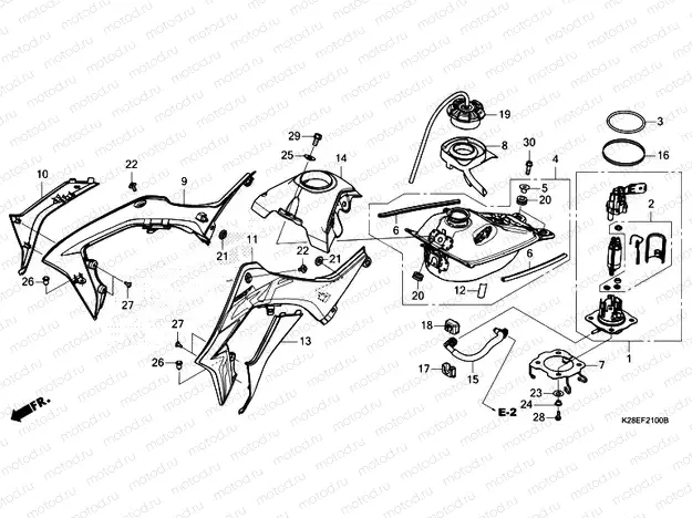 F-21 FUEL TANK