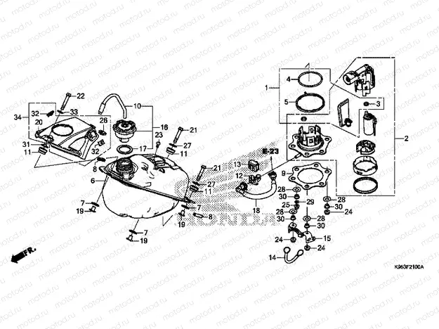 F-21 FUEL TANK