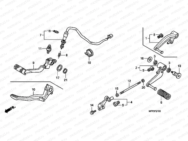 F-21 PEDAL