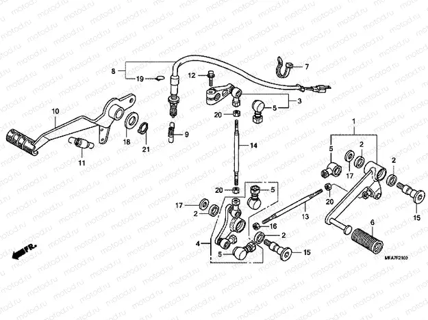 F-21 PEDAL