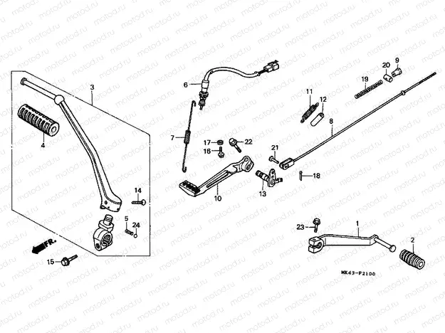 F-21 PEDAL