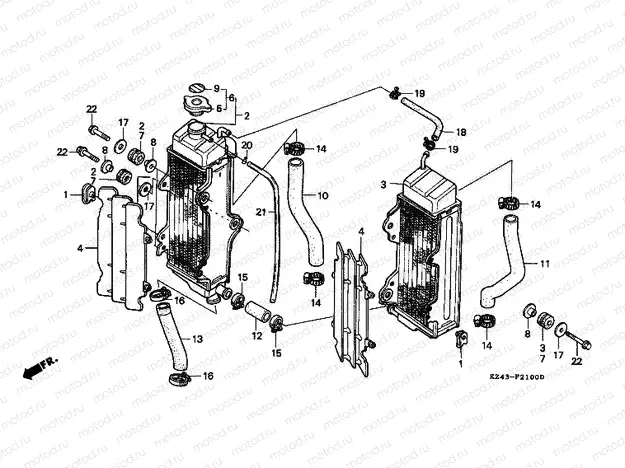 F-21 RADIATOR