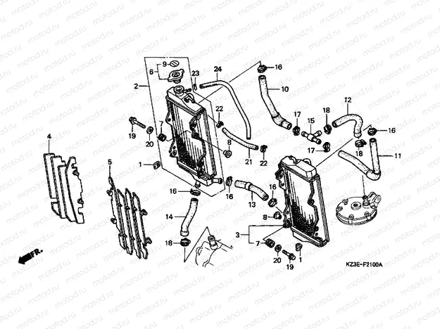 F-21 RADIATOR