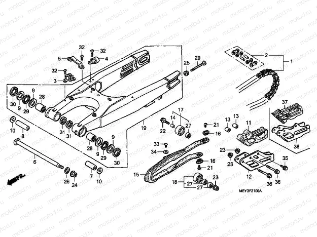 F-21 SWING ARM
