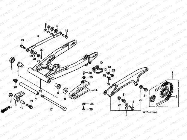 F-21 SWING ARM