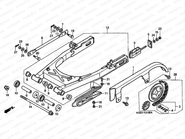 F-21 SWING ARM