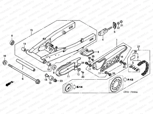 F-21 SWING ARM