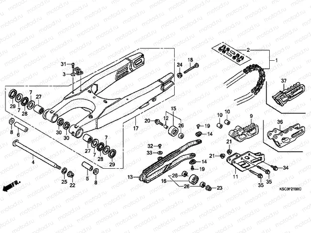 F-21 SWING ARM
