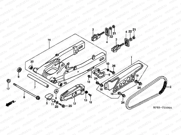 F-21 SWING ARM