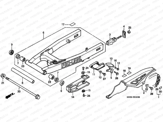 F-21 SWING ARM / CHAIN ​​CABINET