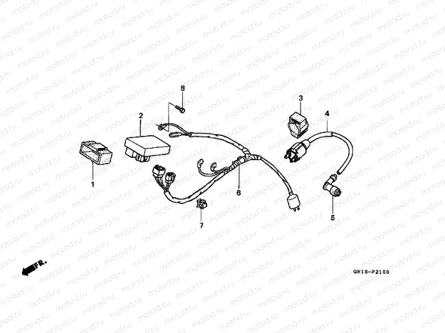 F-21 WIRING HARNESS