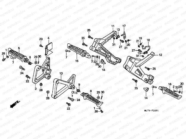 F-22-1 FOOTREST (2)