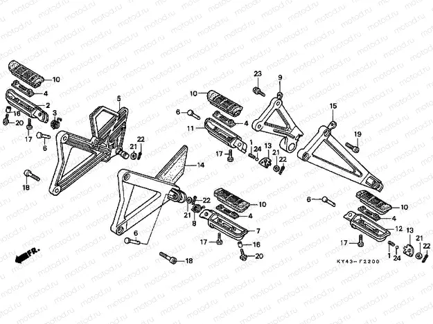 F-22 FOOTREST