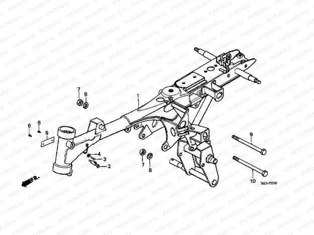 F-22 FRAME HOUSING