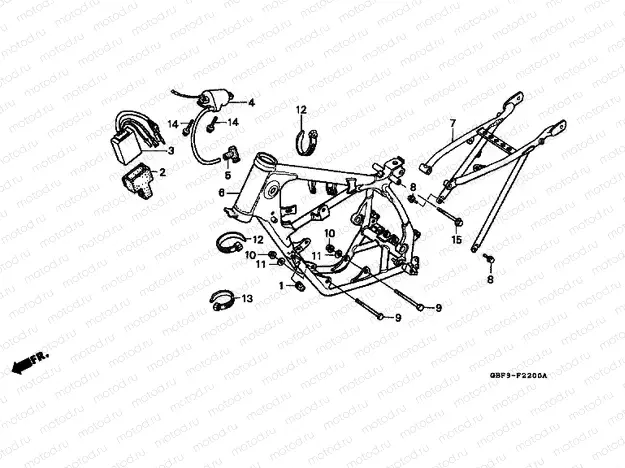 F-22 FRAME HOUSING