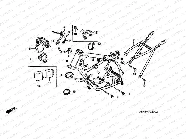 F-22 FRAME HOUSING