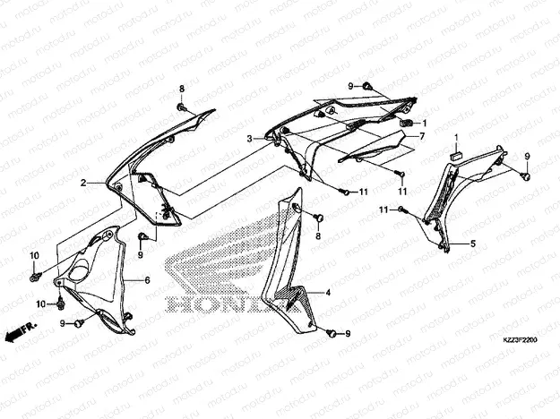 F-22 RADIATOR COVER