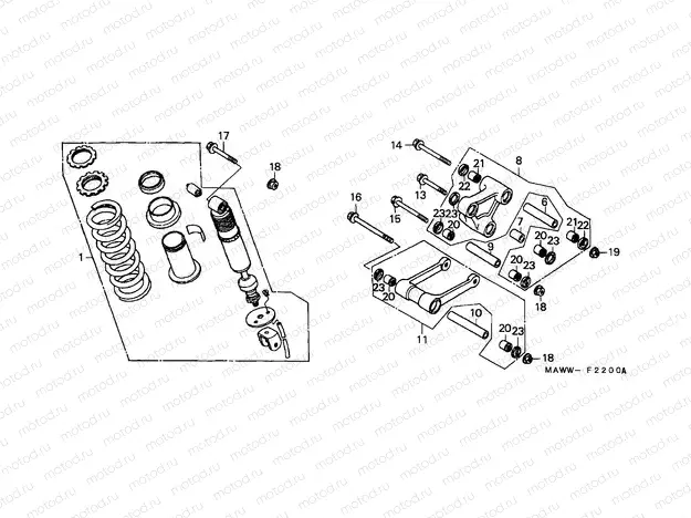 F-22 REAR CUSHION