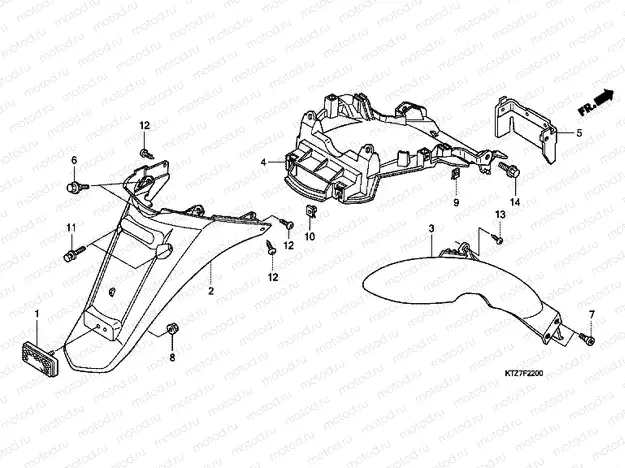F-22 REAR FENDER